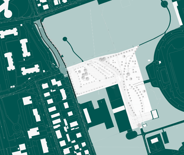 City view, sponge city area